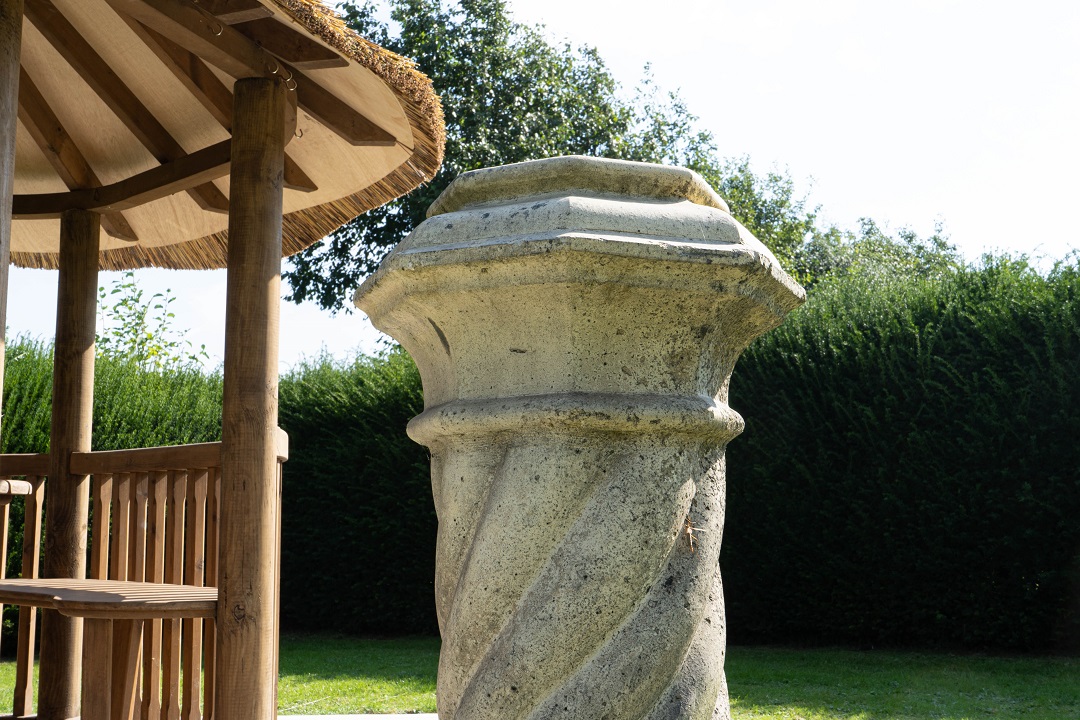 A pair of Doulton & Co Chimney Pots DGA by Tina Bird